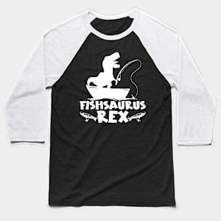 Fishsaurus Rex Baseball T-Shirt